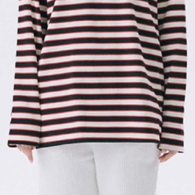 [새 상품] 준준스페이스 스트라이프 티셔츠