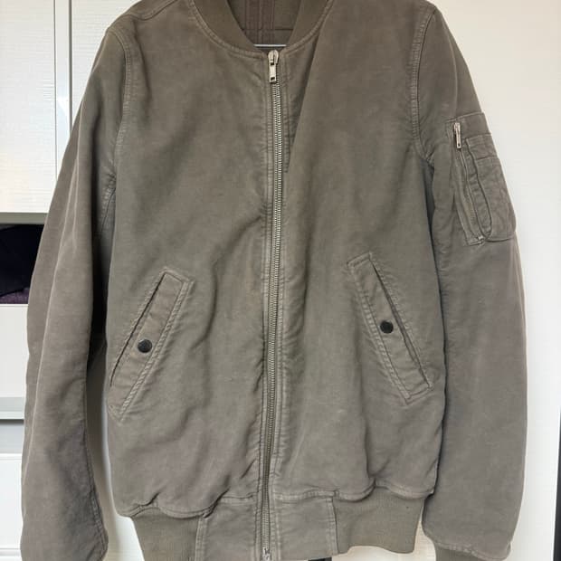 릭오웬스 다크셰도우 봄버 자켓 34 사이즈