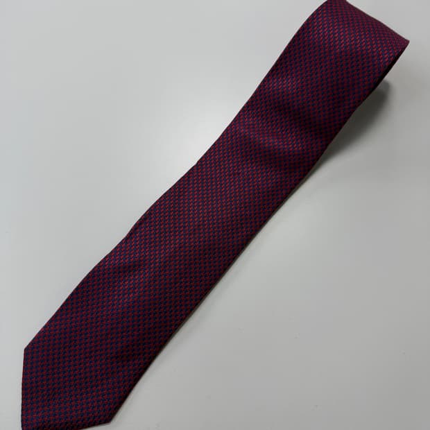 빈티지 실크 넥타이 7.3cm