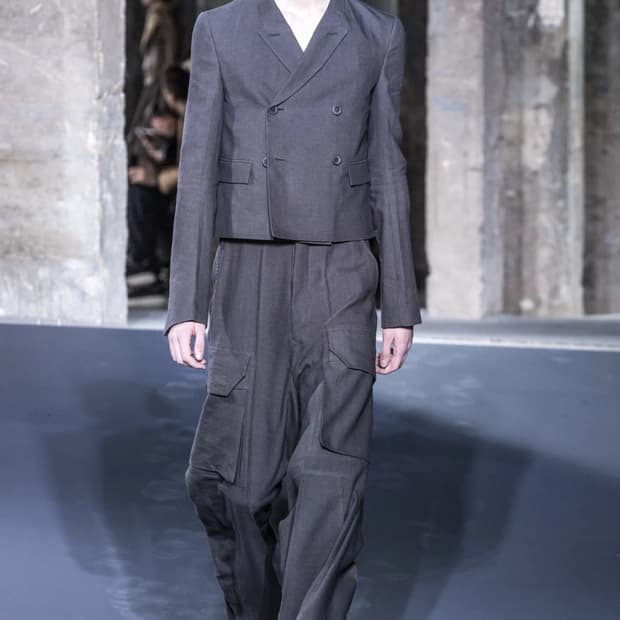 릭오웬스 마스토돈 와이드 카고 팬츠