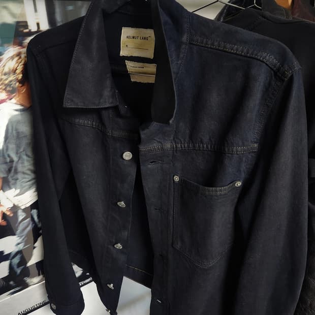 1998 Helmut Lang Waxed Classic Denim