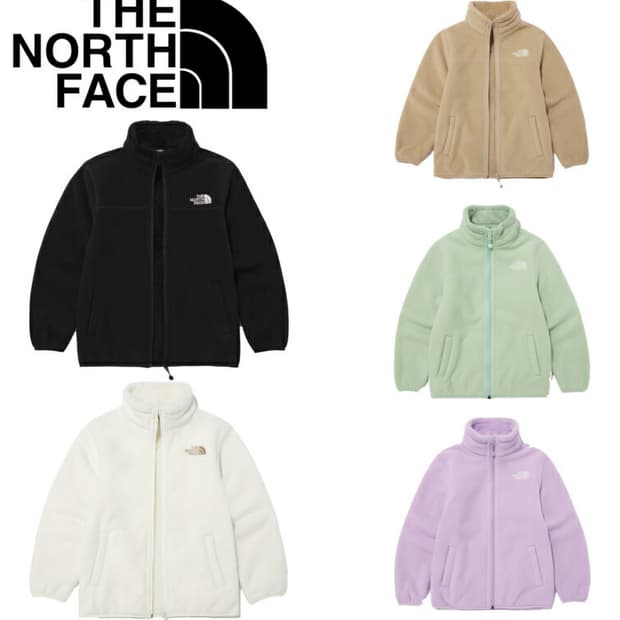 노스페이스 키즈 로얄톤 플리스 자켓 140