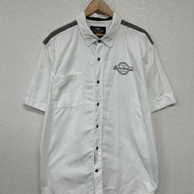 (2XL)할리데이비슨 반팔 셔츠-M2304
