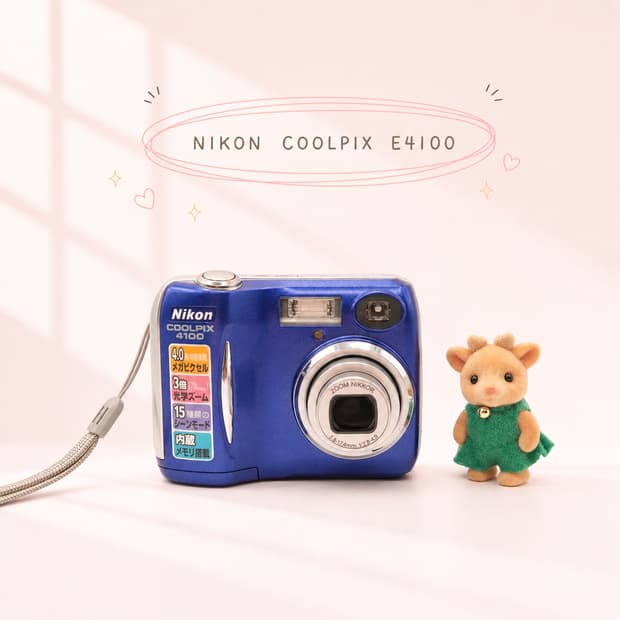 외관미품💙니콘 쿨픽스 Coolpix 4100 블루