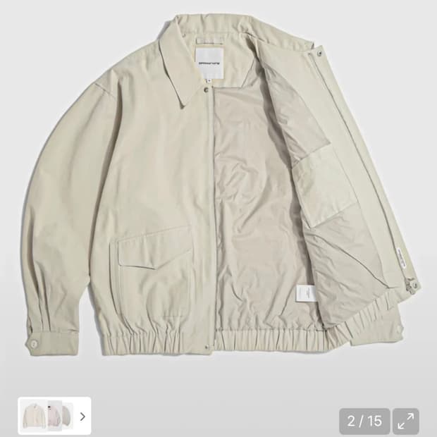 에스피오나지 블루종 자켓