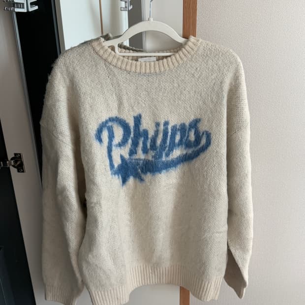 피지컬디파트먼트 아이보리 니트 m