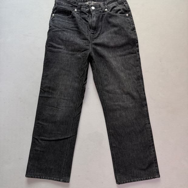 플랙x깡 콜라보 블랙진 30