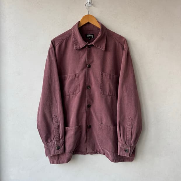 80s 스투시 셔츠자켓