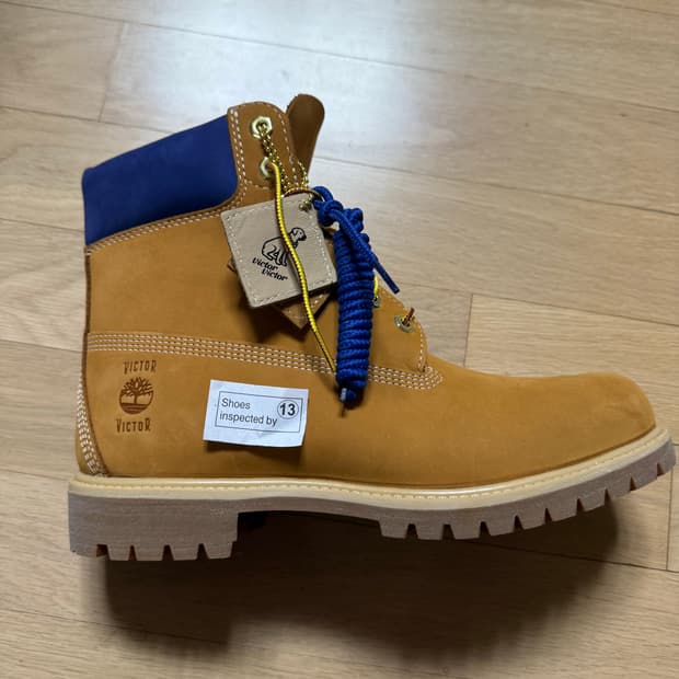 팀버랜드 x 빅터 콜라보 부츠 280 (전세계 한정판) 새상품 풀구성