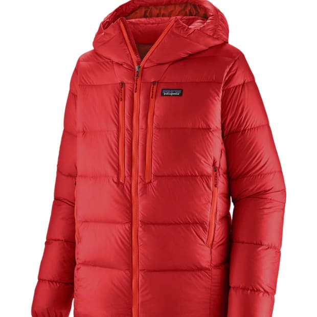 파타고니아 피츠 로이 다운 후디 아마니타 레드 M size 새상품