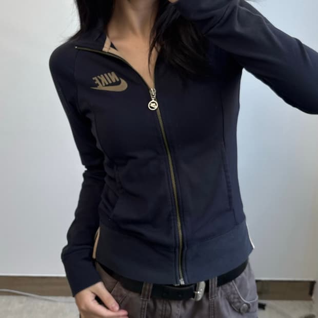 나이키 00‘s 코튼 져지 집업