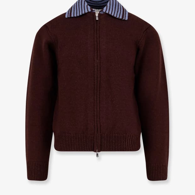 토니웩 Contrast Collar Cardigan 가디건 L