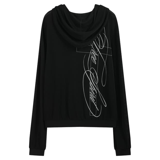 해외 브랜드 메쉬 집업