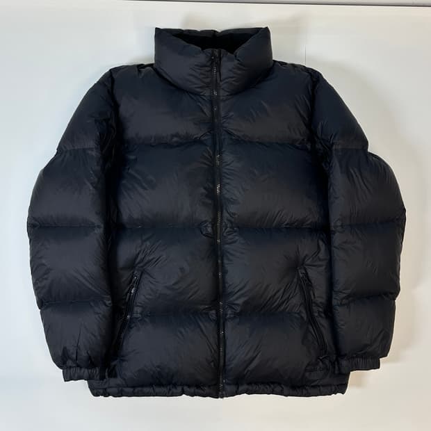 몽벨 덕다운 푸퍼 패딩 블랙 XL
