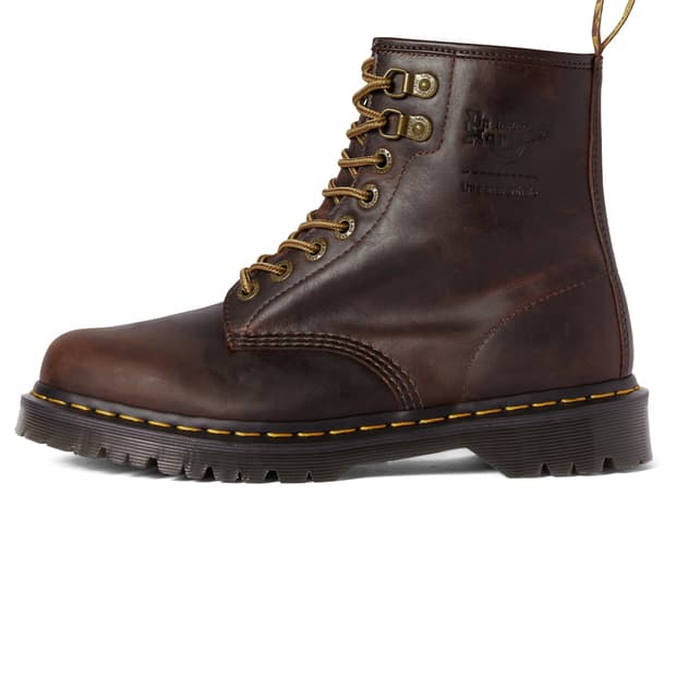 닥터마틴 x 디네댓(디네뎃) 1460 왁스드 풀그레인 브라운 280