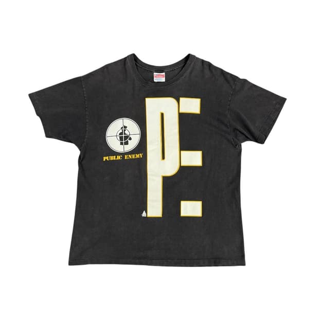빈티지 90s Public Enemy 퍼블릭에너미 티셔츠