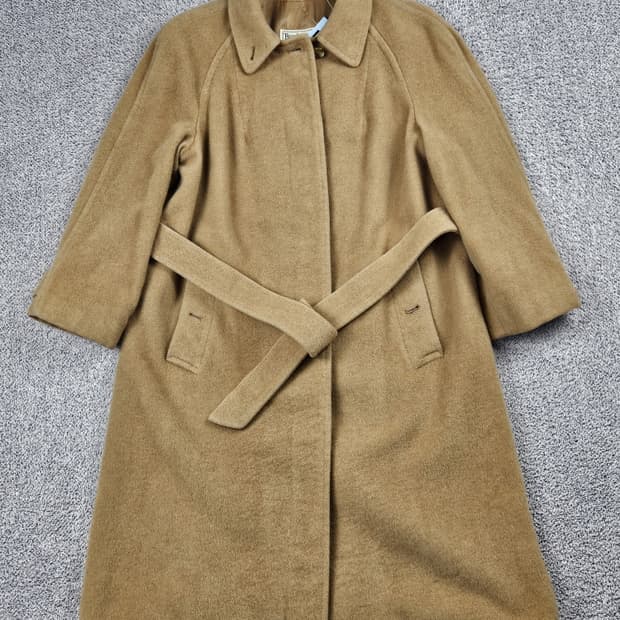 버버리 카멜 헤어 벨티드 코트 ( 상세설명참조 ) / 10534