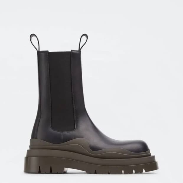 보테가베네타 타이어부츠 블랙캠핑 43