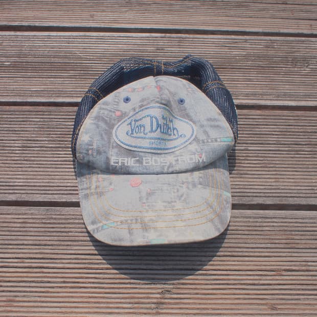 Von Dutch Printed Ball Cap 