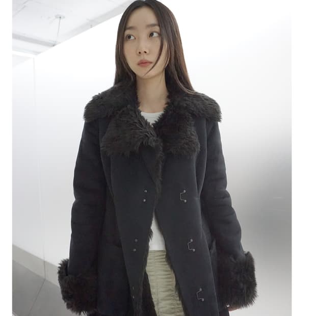 Armani excahnge fur jacket