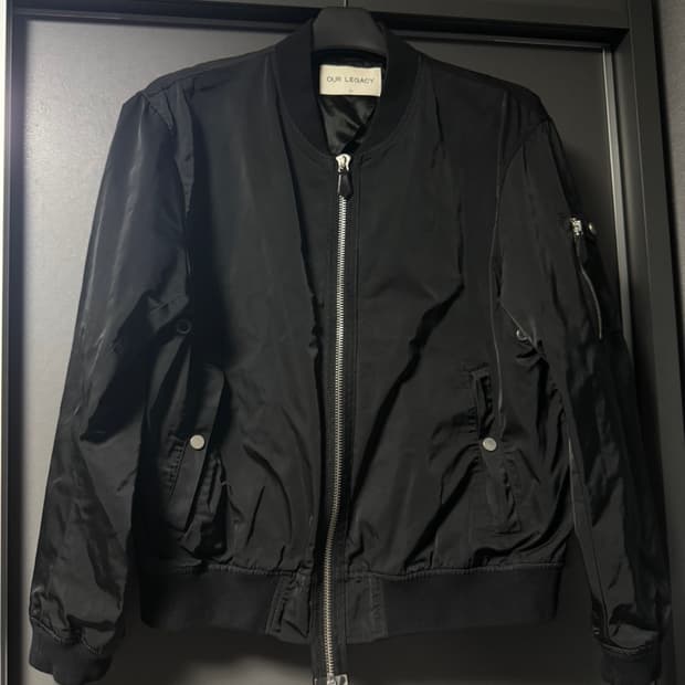 아워레가시 14s/s ma-1 봄버 자켓 블랙 (50)