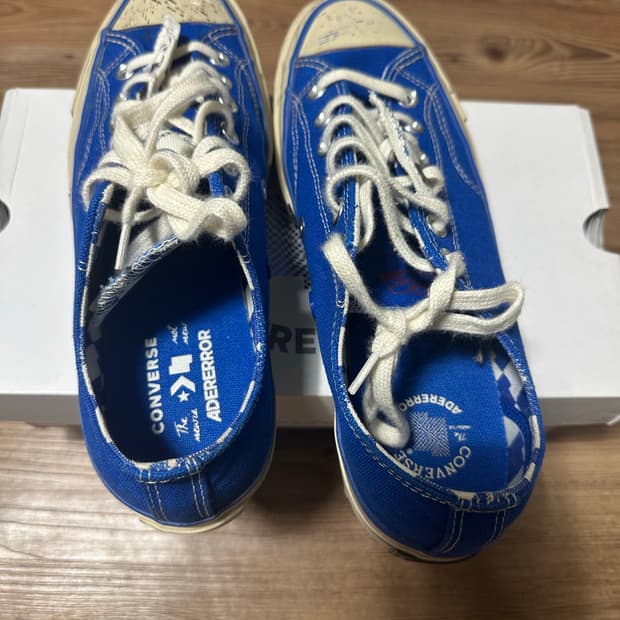 컨버스 X 아더에러 척 70 임페리얼 블루 260