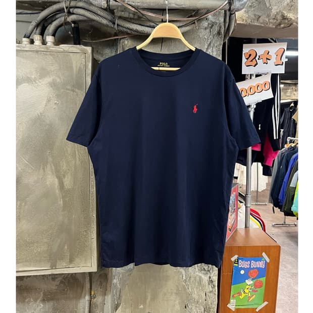 폴로 랄프로렌 베이직 반팔티 네이비 L #csz3791