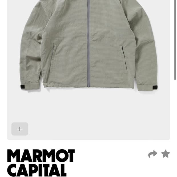 Marmot Capital 라이트그리드 자켓 XL