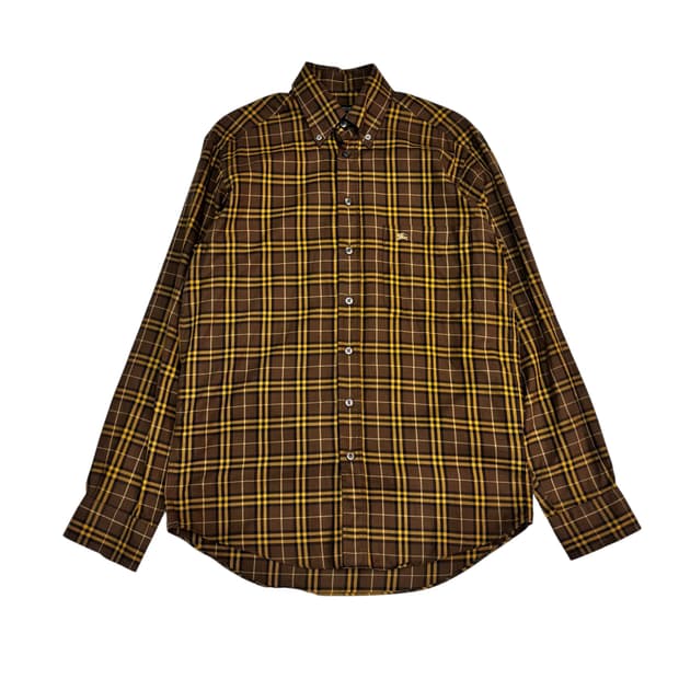 버버리 브라운 노바 체크 셔츠