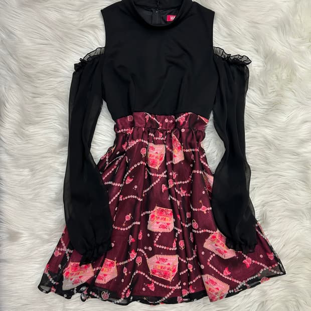 MA*RS one piece 마즈 쥬얼리 패턴 원피스