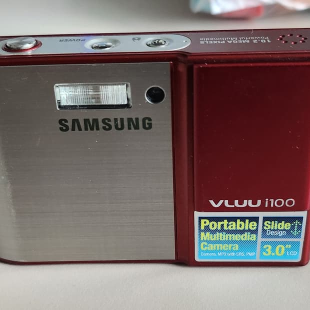 SAMSUNG VLUU i100 빈티지 디지털카메라