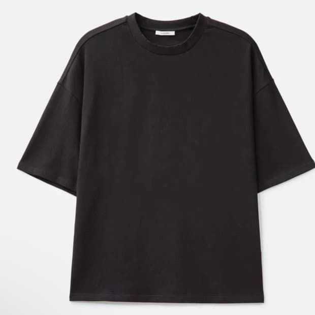 Entire Studios Heavy Boxy Tee black