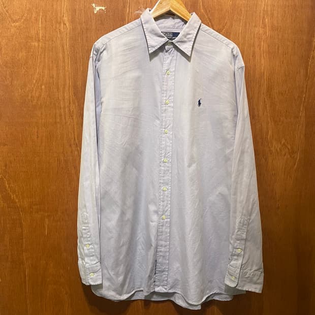 (XL) POLO 폴로 랄프로렌 솔리드 셔츠 Lowell sport