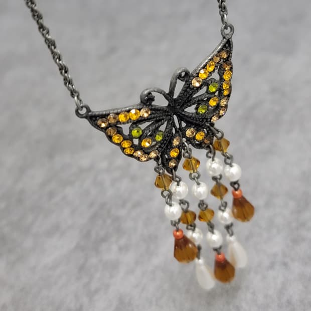 butterfly necklace