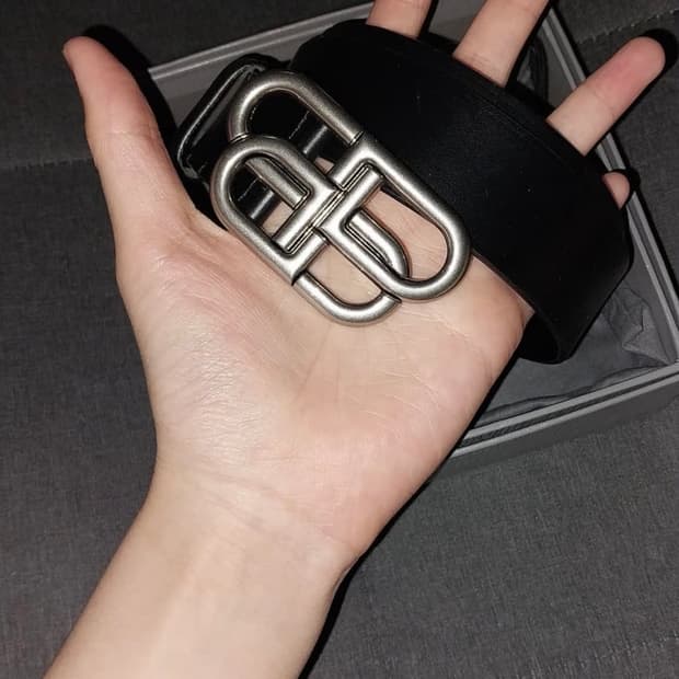 발렌시아가 bb 벨트