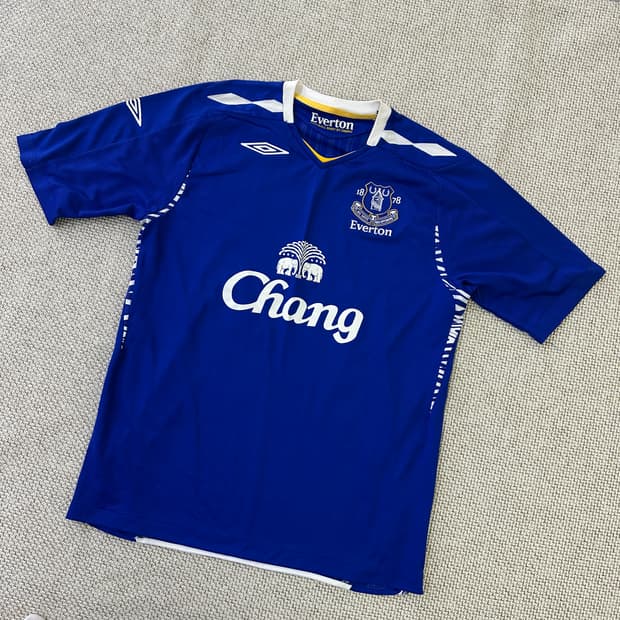 L 엄브로 에버턴 FC홈 유니폼 0420D