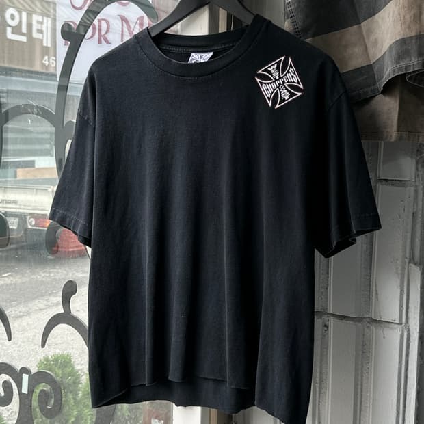 00's 웨스트 코스트 차퍼스 티셔츠 크롭티셔츠