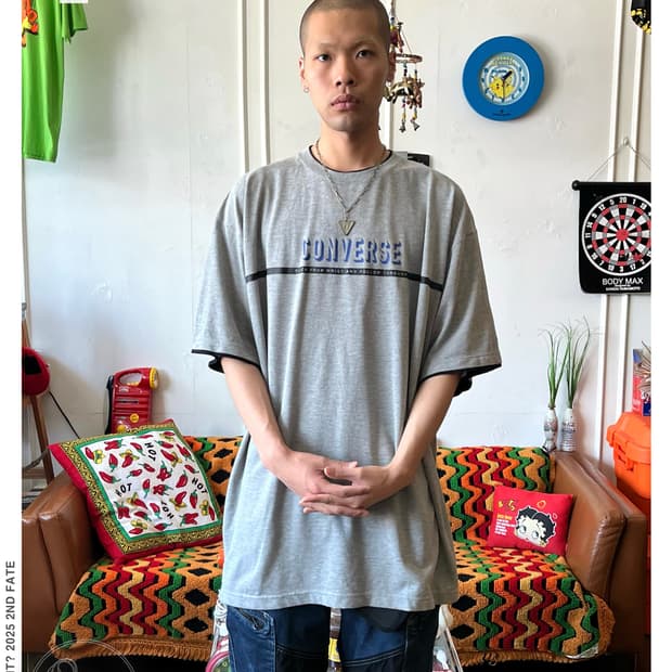 2000s Converse Big Size Skater T-Shirt