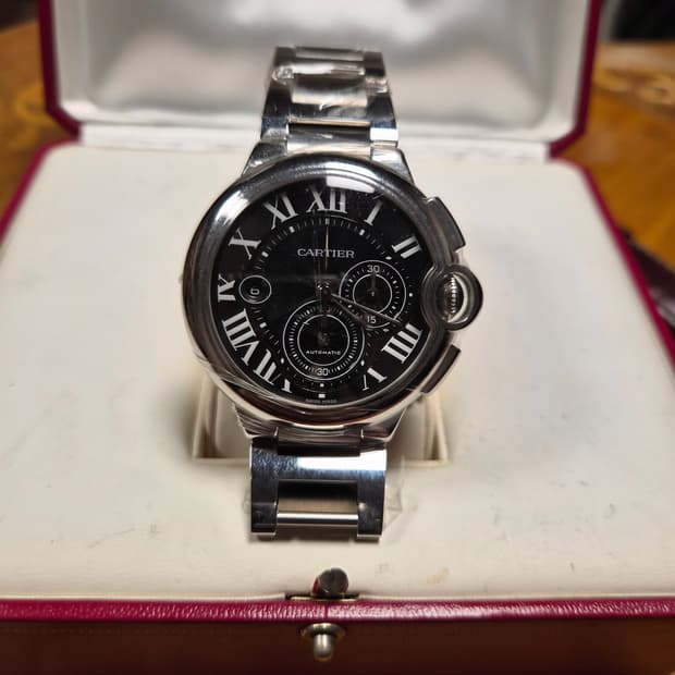 까르띠에 발롱 블루 드 크로노그래프
