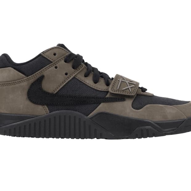 [275] 조던 x 트래비스 스캇 점프맨 잭 TR 블랙 앤 다크 모카