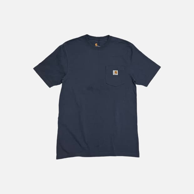 칼하트 포켓 반팔티 워크웨어