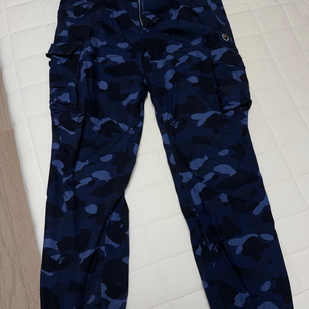 베이프 카모 청계 바지