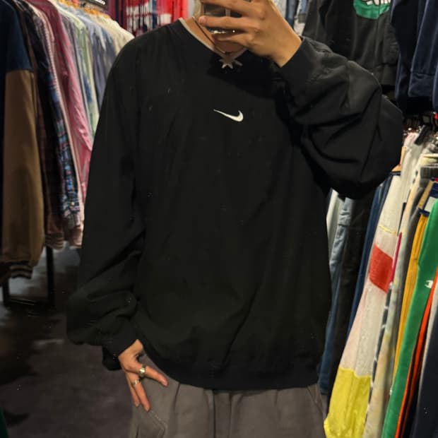 [IM] Nike 나이키 미드 스우시 웜업 블랙