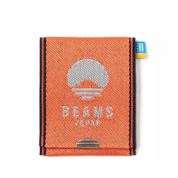 Beams Tatami Edge Logo Card Wallet