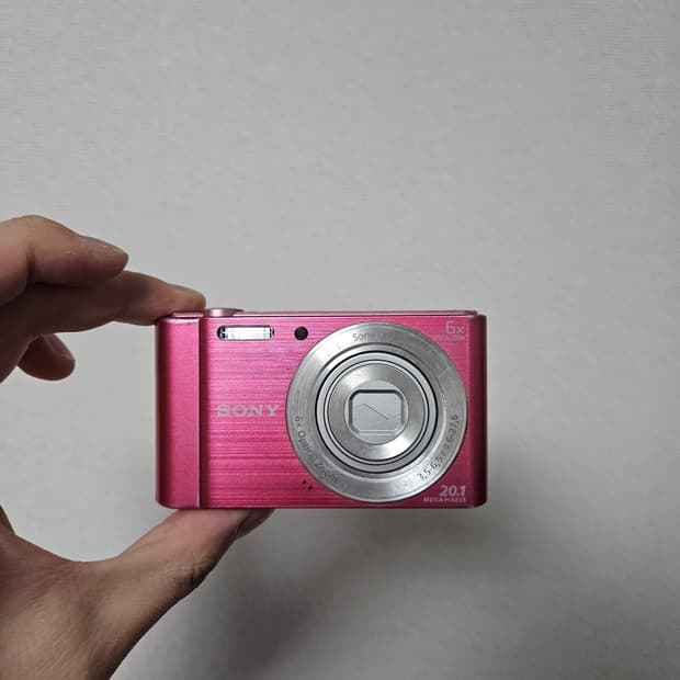 (아이브 레이 디카) 소니 사이버샷 DSC-W810 핑크 디카