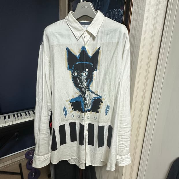 꼼데가르송 셔츠 바스키아