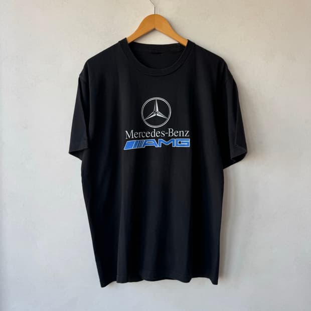 90s Mercedes 프로모 티셔츠