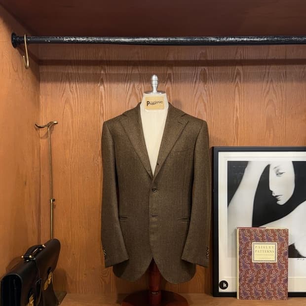 RAFFINERIA 트위드 자켓