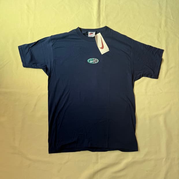 나이키 센터 스우시 티셔츠 90s usa