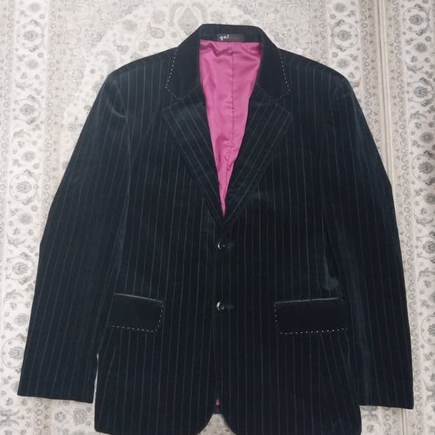 scabal sai 이태리 벨벳 블레이져